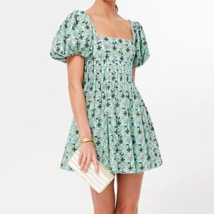 Agua by Agua Bendita Herbal Caramelo Mini Dress